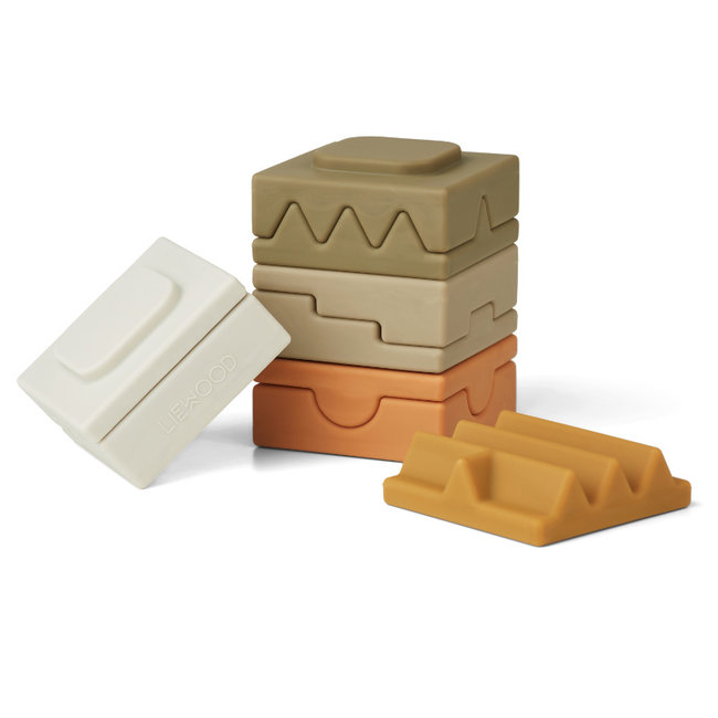 Liewood Stapelturm Puzzle Morgan Khaki