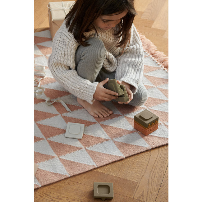 Liewood Stacking Tower Puzzle Morgan Khaki