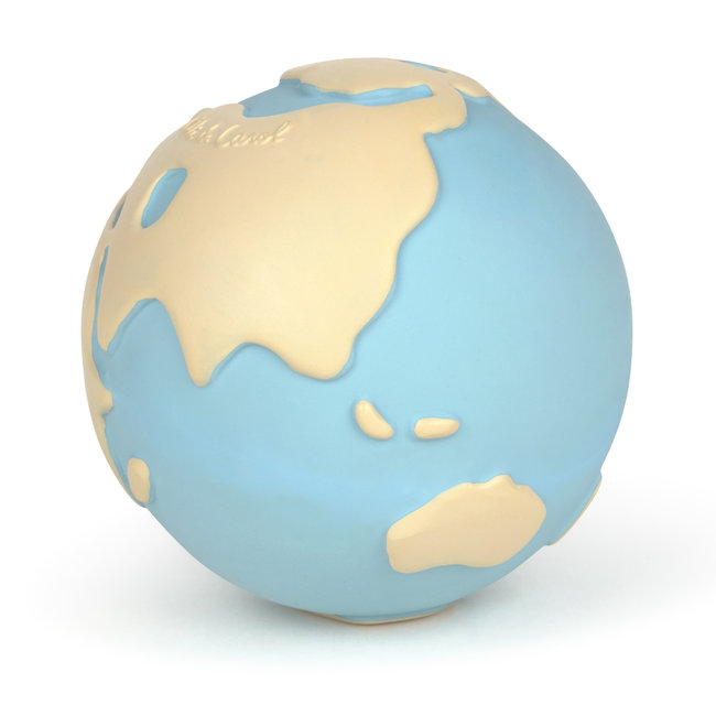 Oli & Carol World Ball Earthy teething and bath toy