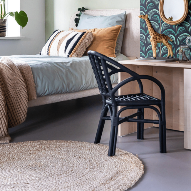 KidsDepot Jute Rug Round 110 cm