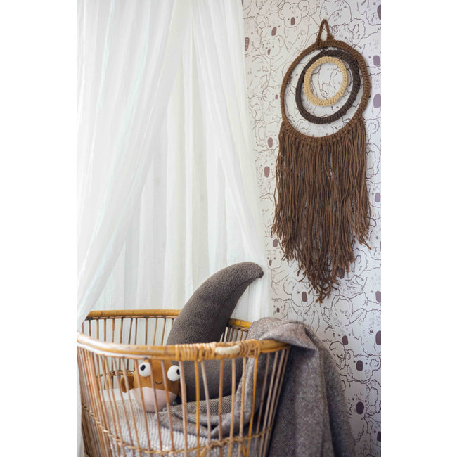 KidsDepot Wand-Dekoration Moya Braun