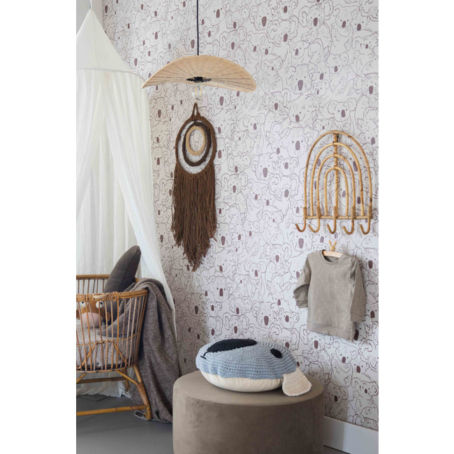 KidsDepot Wand-Dekoration Moya Braun