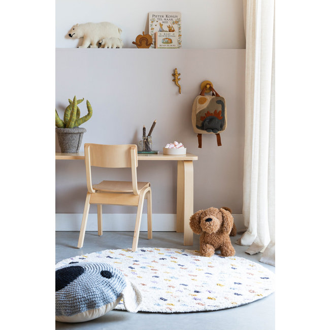 KidsDepot Rund Teppich Cato Ø 110 cm