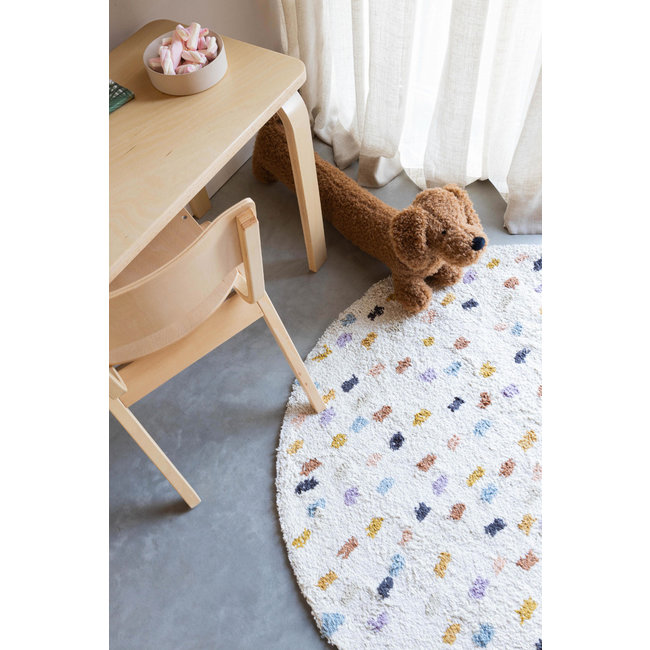 KidsDepot Vloerkleed Cato Rond Ø 110 cm