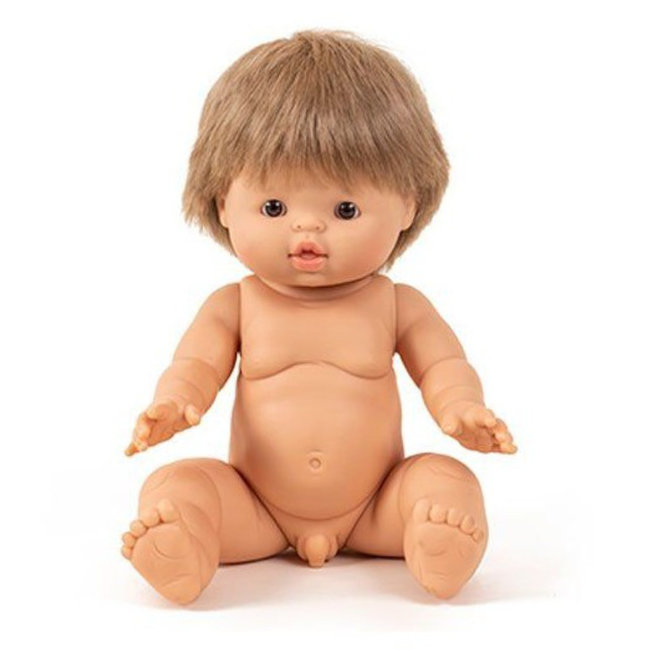 Minikane Puppe Achille Gordi Blonde Haar Junge 34 cm