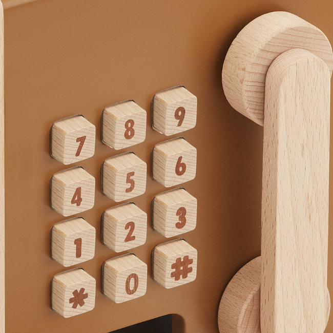Liewood Payphone Wood Rufus Golden Caramel