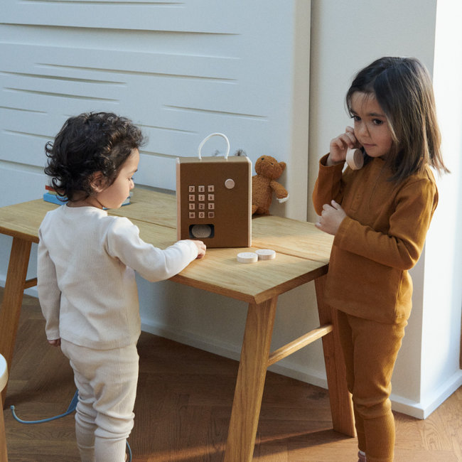 Liewood Telefon Holz Rufus Golden Caramel