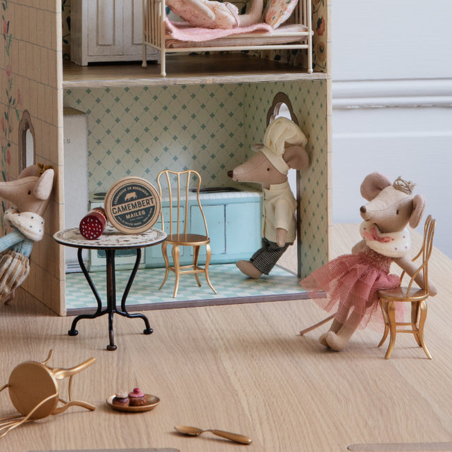 Maileg Chef Mouse Brother & Soup Pot 9 cm