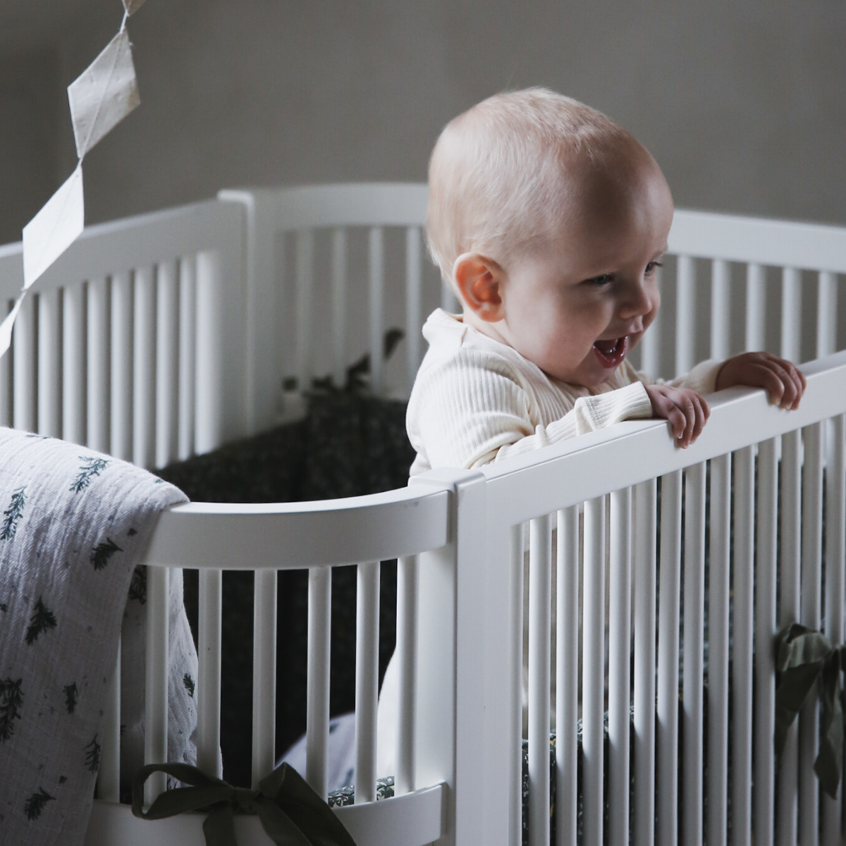 Groene Babykamer Decoratie Bed Bumper