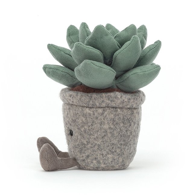 Jellycat Silly Succulent Azulita Plant Knuffel 16 cm