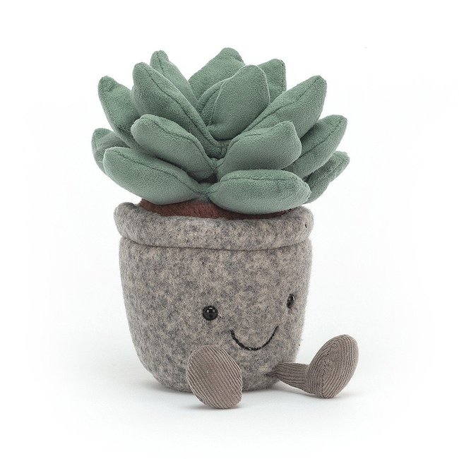 Jellycat Silly Succulent Azulita Plant Knuffel 16 cm