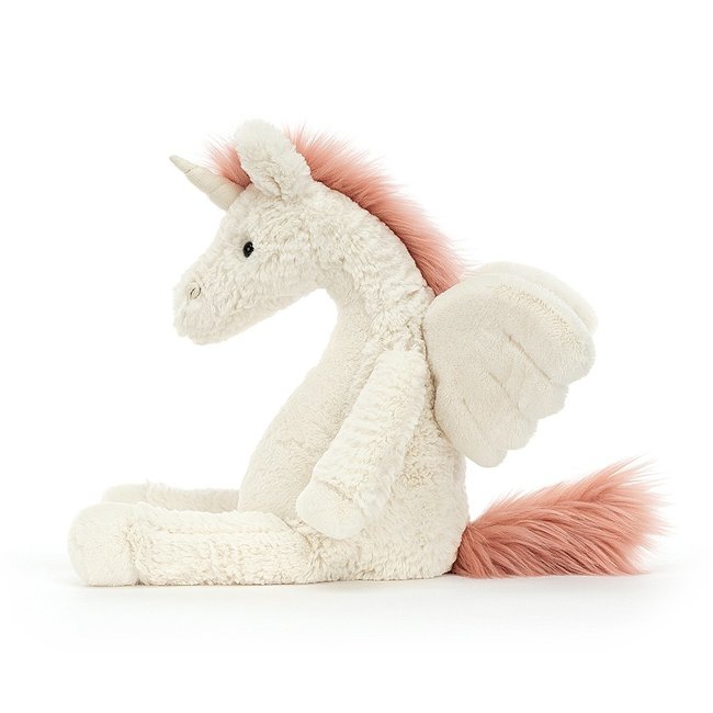 Jellycat Unicorn Lallagie Beige Rosa 39 cm