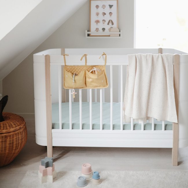 Mushie Babydeken Confetti Ivory 80 x 100 cm