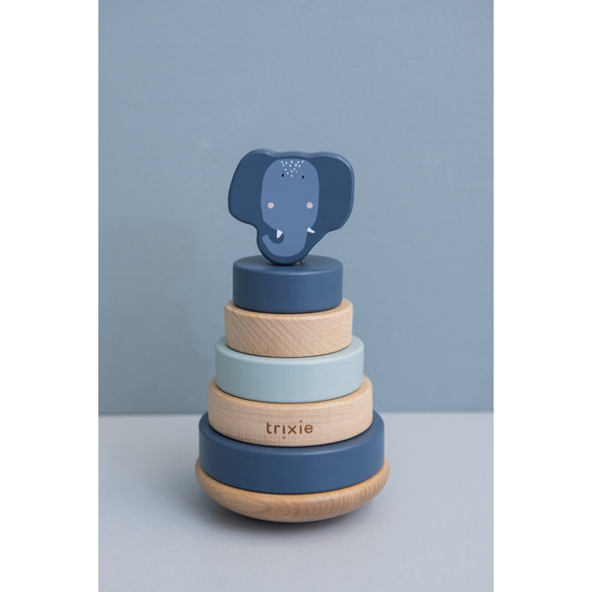 Trixie Baby & Kids Tuimel-Stapeltoren Mrs. Elephant