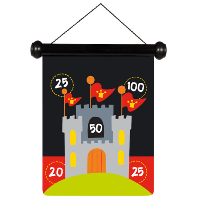 Scratch Creatief Speelgoed Dartspel Magnetisch Ridders