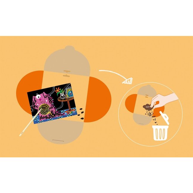 Kratzbilder Monsters