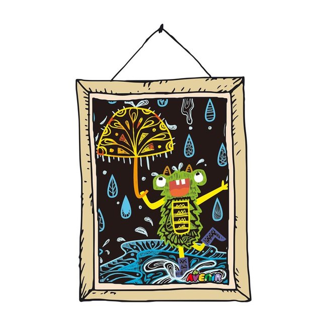 Scratch Art  Monsters