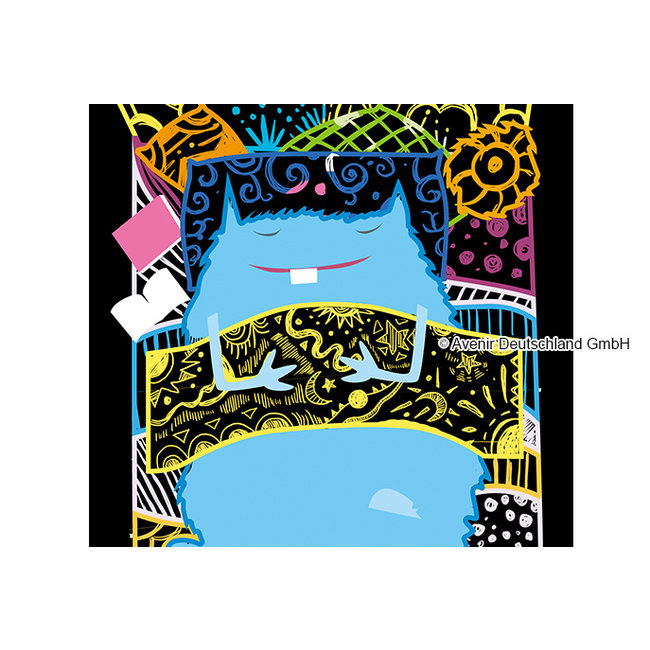 Scratch Art  Monsters