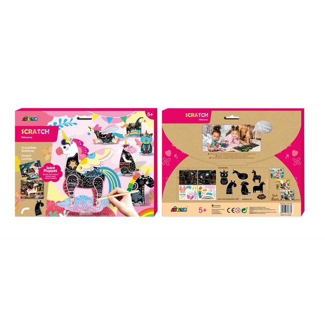 Scratch Cards Unicorns Craft Set