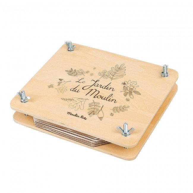 Moulin Roty Flower Press Wood