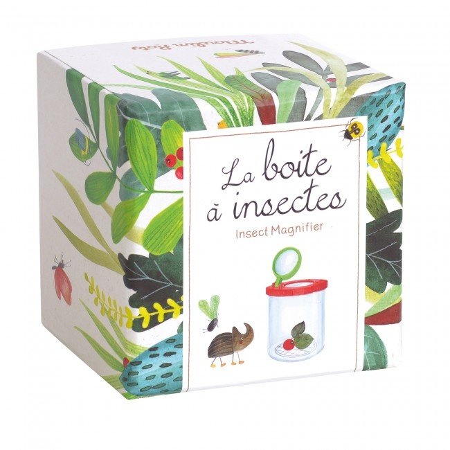Moulin Roty Speelgoed Insect Box Magnifying Lid - Le jardin du moulin