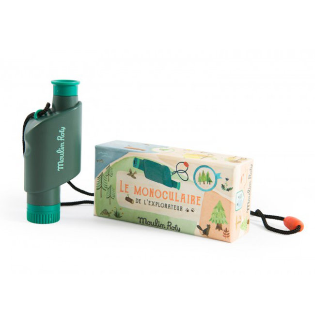 Moulin Roty Speelgoed Monocular Green - Le jardin du moulin