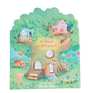 Moulin Roty Speelgoed Stickerboek La Grande Famille