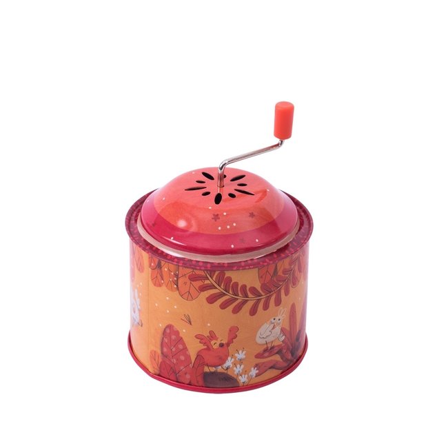 Moulin Roty Speelgoed Musical Mill Jungle Orange