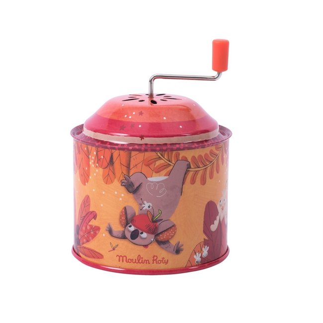 Moulin Roty Musikmühle Dschungel Orange