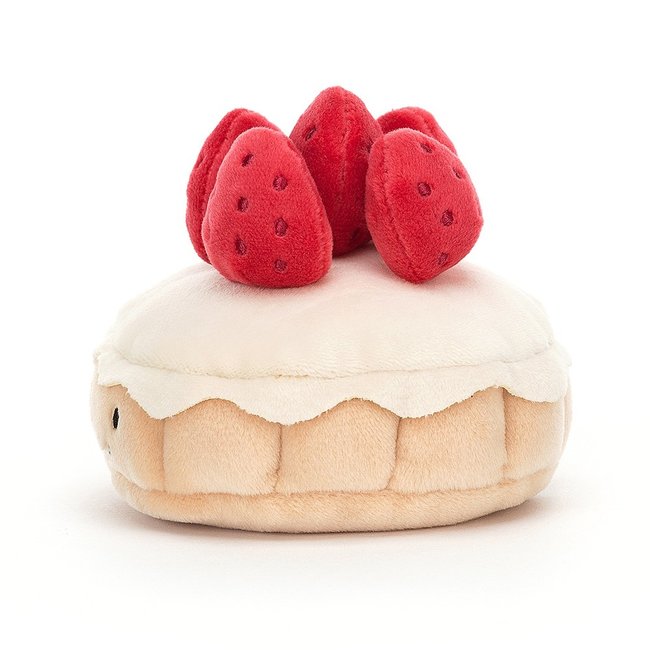 Jellycat Pretty Patisserie Tarte Aux Fraises Knuffel