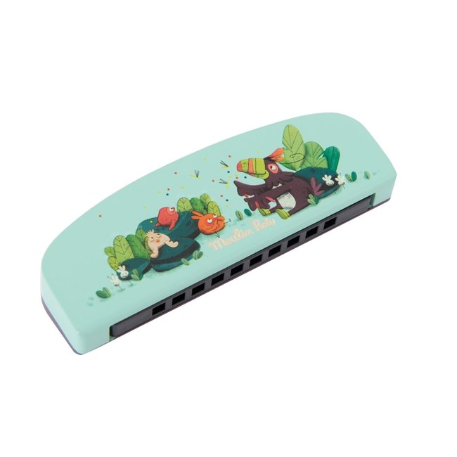Moulin Roty Harmonica Dans La Jungle Green
