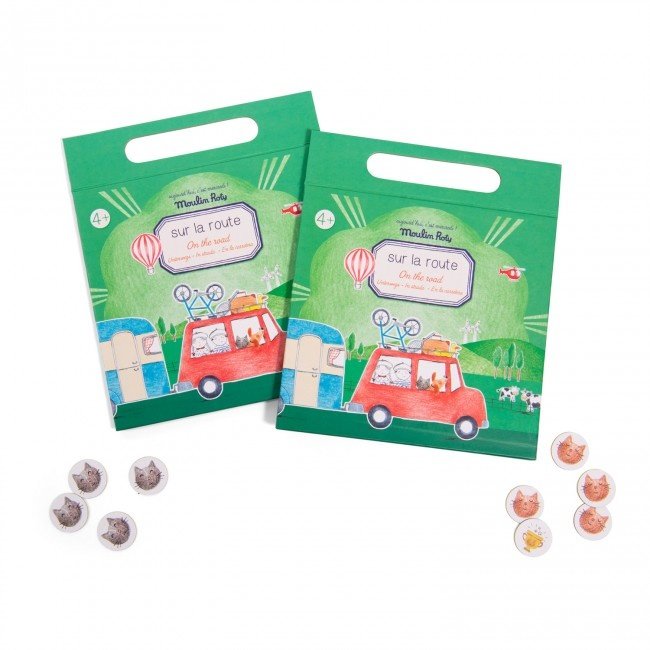 Moulin Roty Speelgoed Magnetspiel Unterwegs