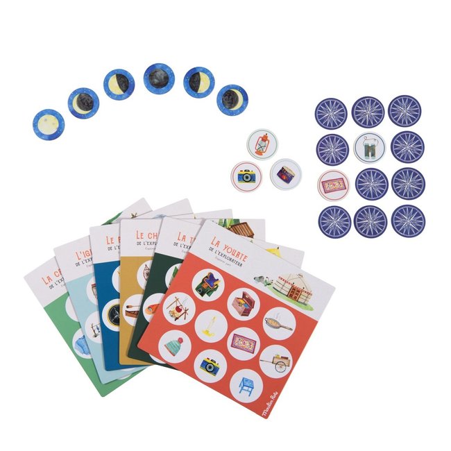 Moulin Roty Geheugen Spel Set Up Camp Le Jardin