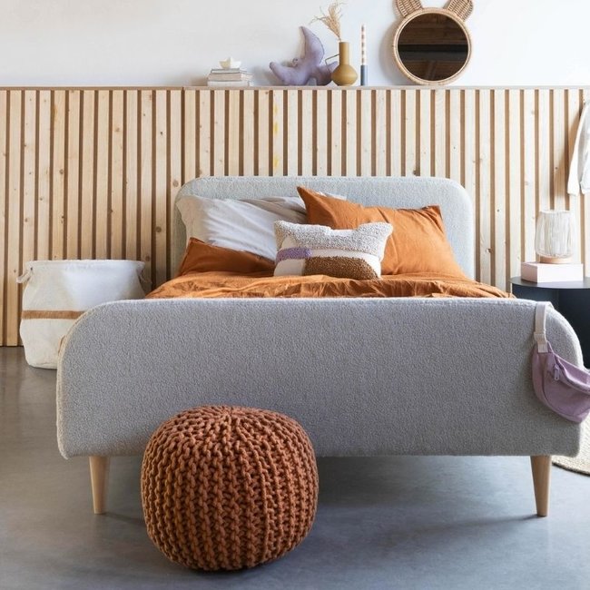 KidsDepot Opbergmand Boaz Creme Teddy