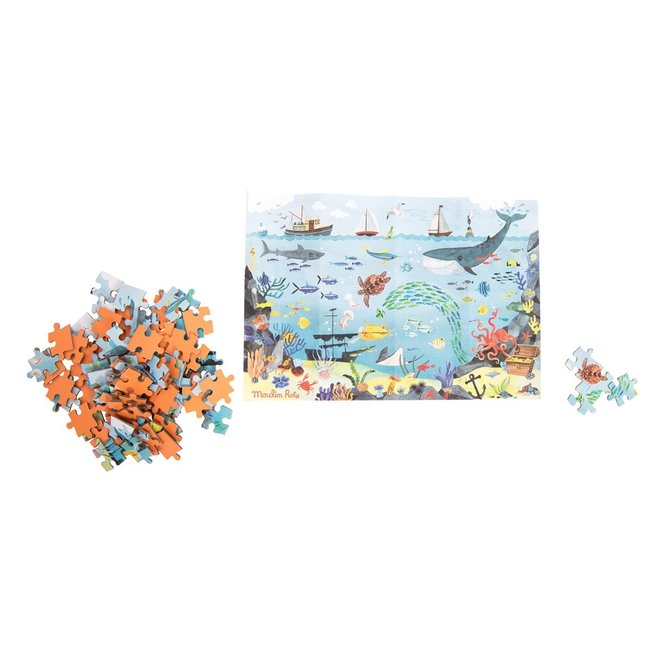 Moulin Roty Puzzel Oceaan Le Jardin 96 st.