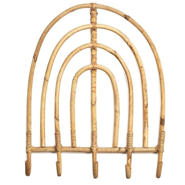 KidsDepot Rotan Kapstok Ruby Regenboog