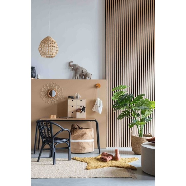 KidsDepot Olli Wanddecoratie Olifanten Grijs