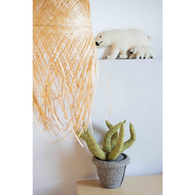 KidsDepot Ivy Wanddecoratie IJsberen Beige