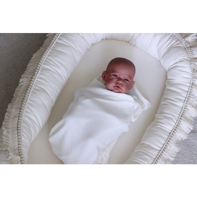 Cotton & Sweets Babynest Boho Vanilla-Creme