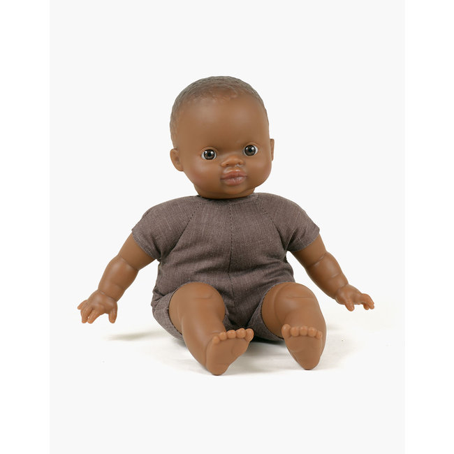 Minikane Puppe Oscar Weicher Körper Les Babies 28 cm