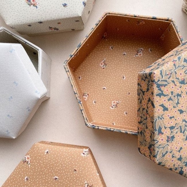 Konges Sløjd Opbergdoosjes Winter Leaves 2 Stuks