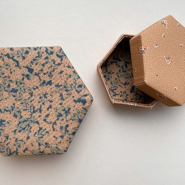 Konges Sløjd Padded Box  Set Winter Leaves