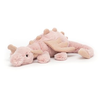 Jellycat Kuscheltier Drache Rosa Little 26 cm