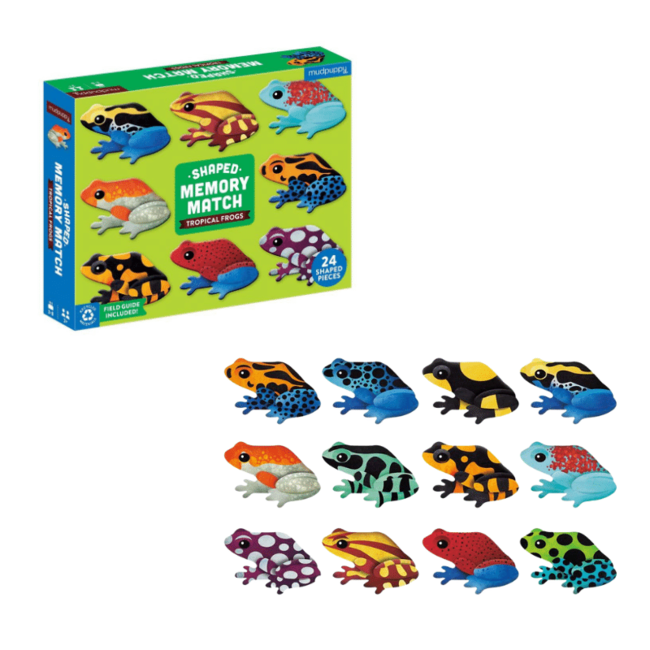 Mudpuppy Memory Spel Tropische Kikkers