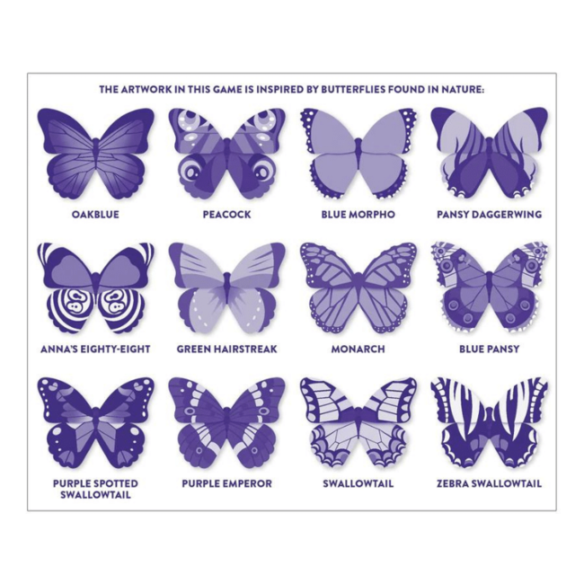 Mudpuppy Memory Game Butterflies