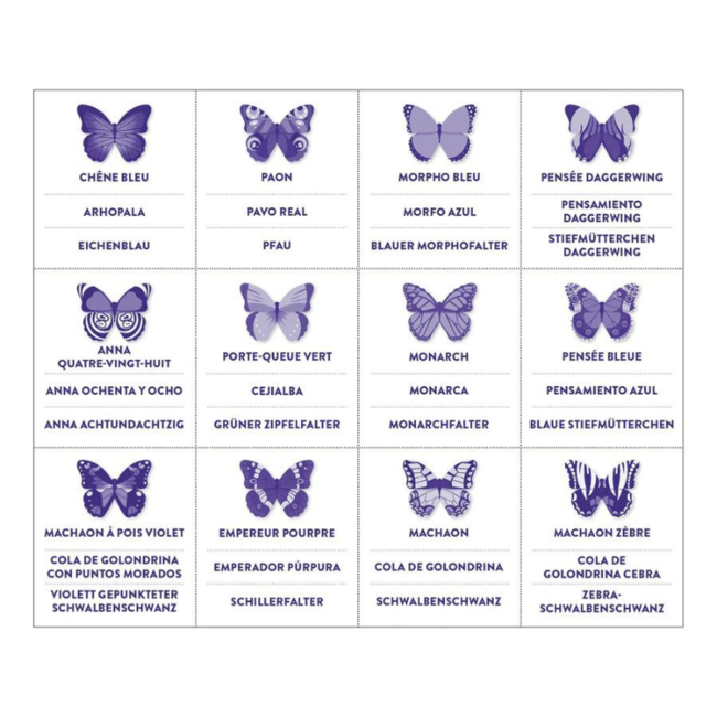 Mudpuppy Memory Game Butterflies