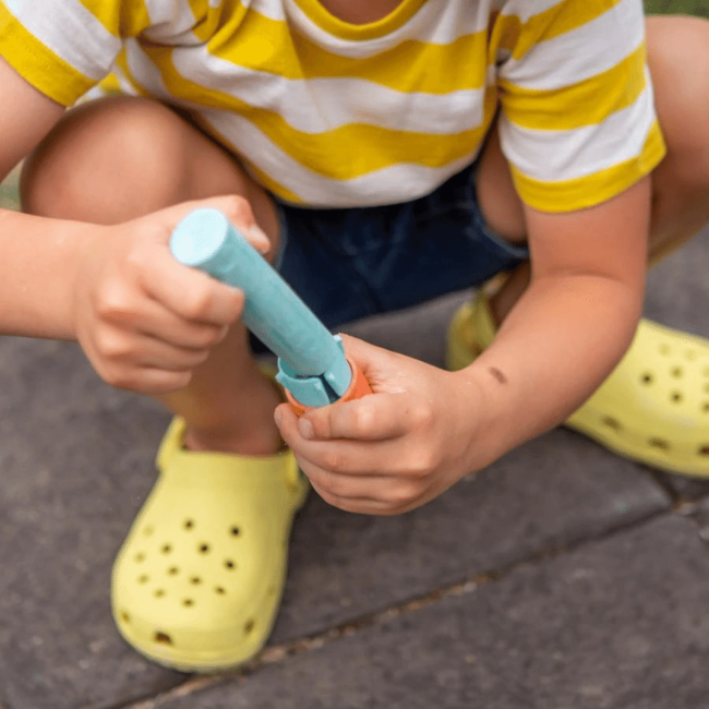 Tiger Tribe Stoepkrijt Met Houder 10 st.