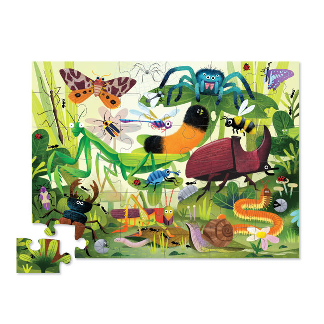 Crocodile Creek Puzzels Bodenpuzzle Insekten 36 St. 3 Jahre+