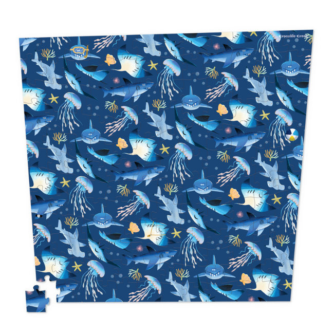 Crocodile Creek Puzzels Impossible Puzzle Haie 144 Teile 8 Jahre+