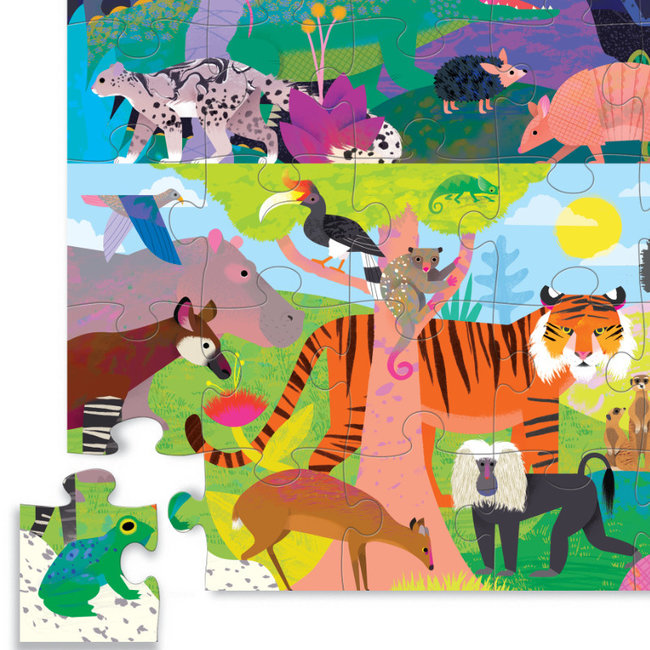 Crocodile Creek Puzzels Puzzel Dag & Nacht 48 st. 4 jaar+